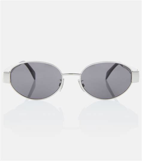 celine sunglasses triomphe silver|Celine online shopping usa.